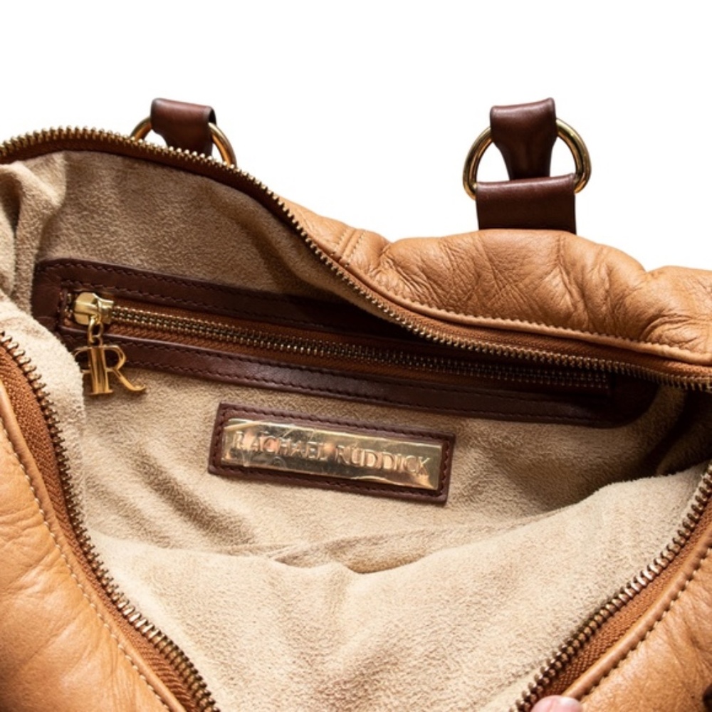 Rachael Ruddick Buttersoft Leather & Shearling Convertible Handbag - Picture 12 of 16